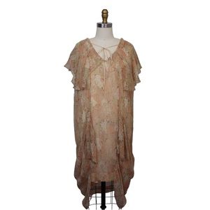 By Malene Birger Romantic Silk Chiffon Dress